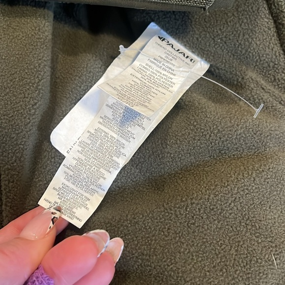 Pajar Canada Puppy Dog Puffer Coat XL removable hood Military green pockets Zeus - Picture 9 of 15